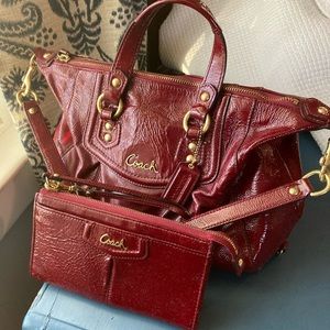 Coach Purse and Wallet/Wristlet